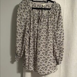 Max Studio Floral Print Women's Top